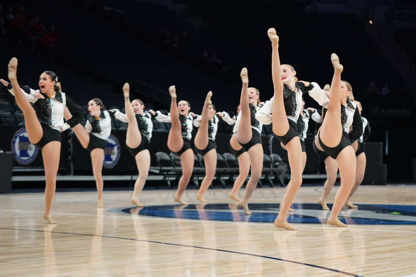 Kick Competition Strong State High Kick: SC Cathedral wins Class A High Kick; Totino Grace wins ...