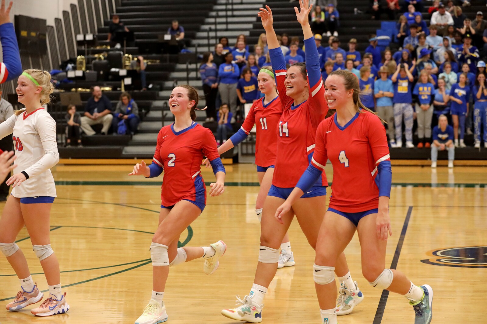 Pequot Lakes vs Wadena-Deer Creek Volleyball on Thursday, Nov. 3, 2022, in Sauk Rapids.