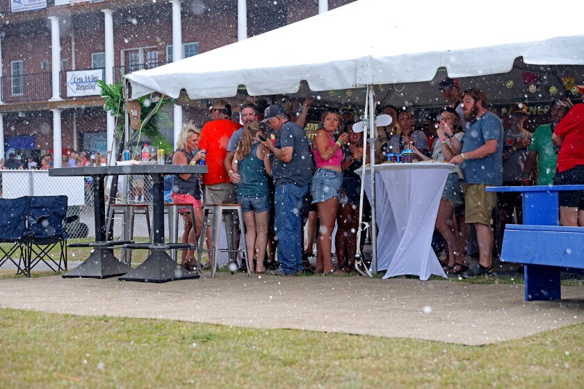 Hail at Lakes Jam