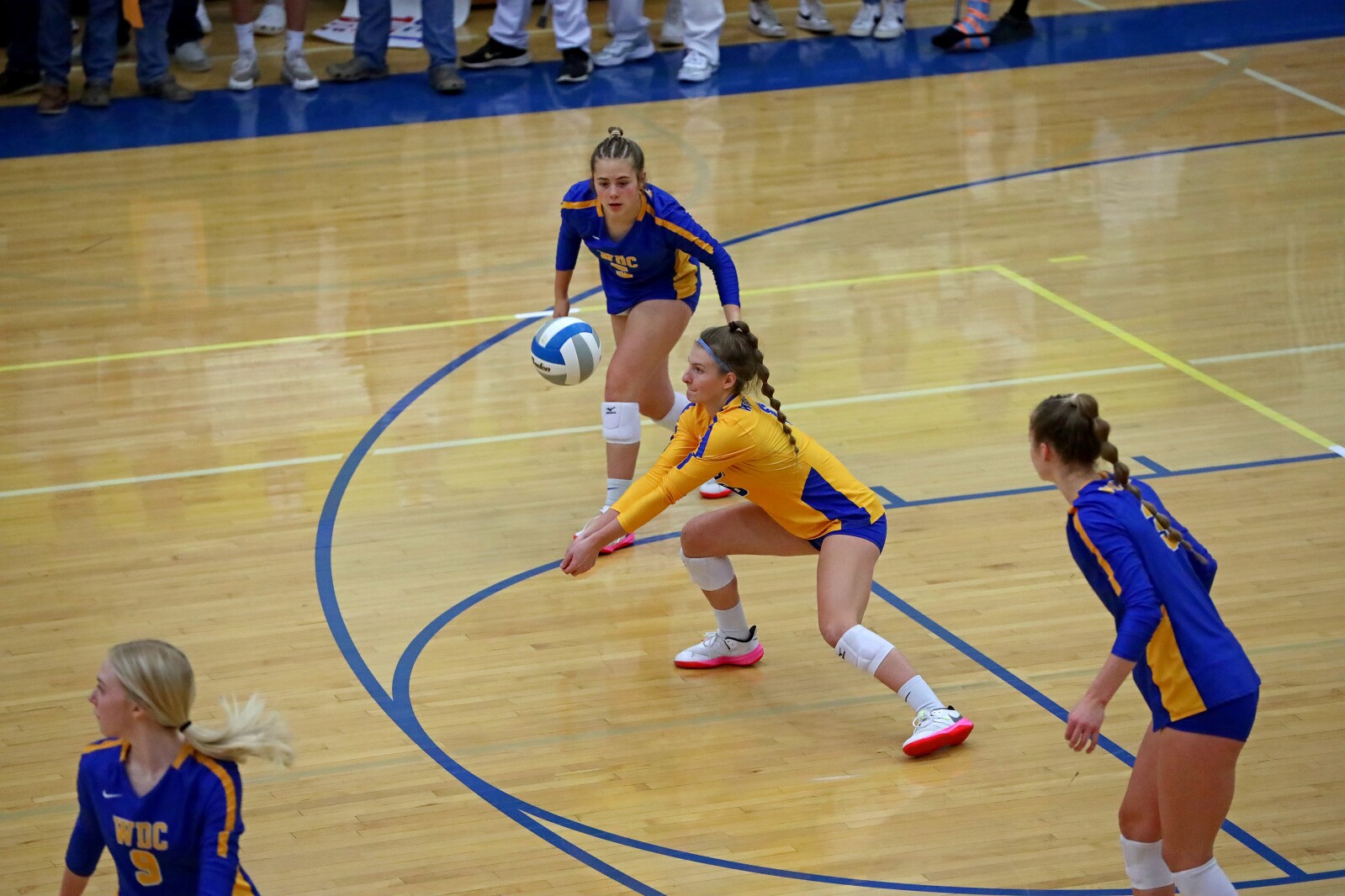 Wadena-Deer Creek vs Pillager volleyball on Thursday, Oct. 27, 2022, in Wadena.