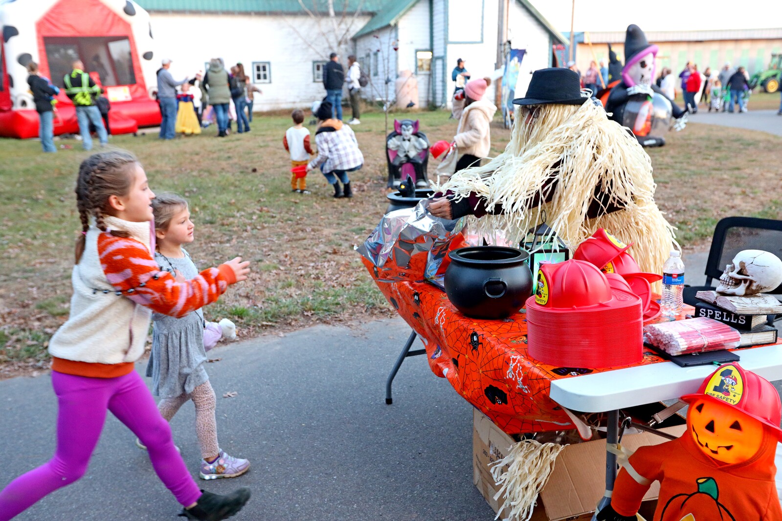 Nisswa Fire Department Haunted Barn and Hayrides on Saturday, Oct. 30, 2022, in Nisswa.