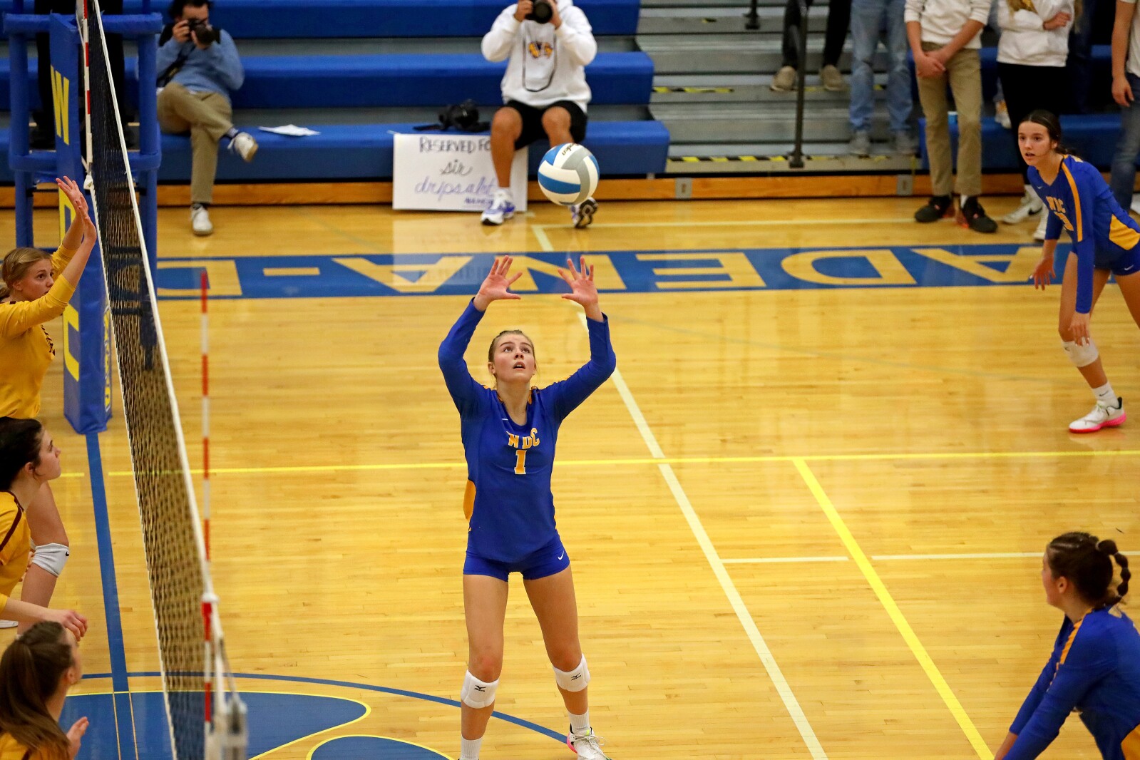 Wadena-Deer Creek vs Pillager volleyball on Thursday, Oct. 27, 2022, in Wadena.