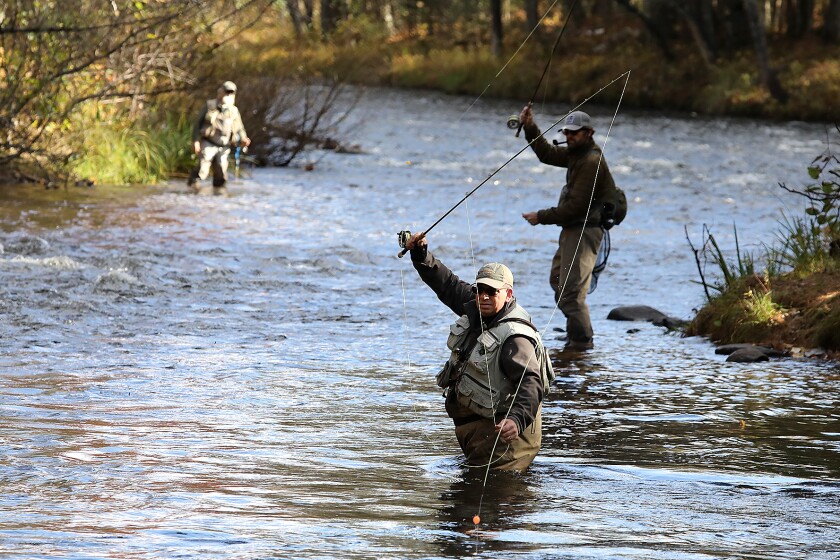 Warm winter, later opener leaves Brule River fishing uncertain - Duluth  News Tribune