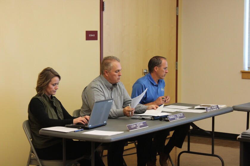 Dickinson's Parks and Recreation Board met on Monday afternoon. (Grady McGregor / The Dickinson Press)