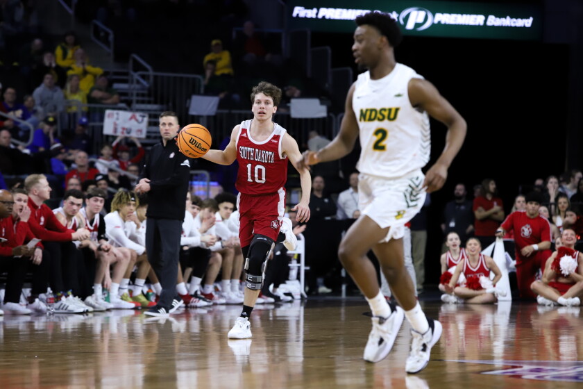 PHOTOS Scenes from dramatic Bison victory in Summit League men's