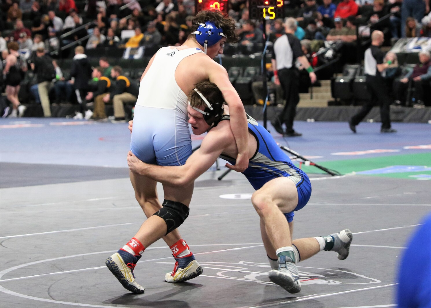 Wrestling Tournament at Xcel Energy Center.