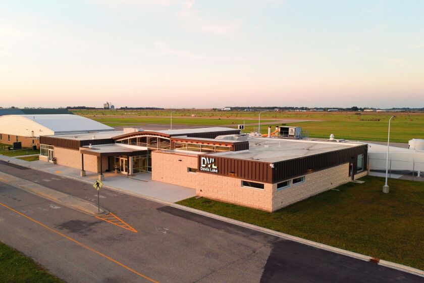 Devils Lake Regional Airport’s new terminal building providing more ...