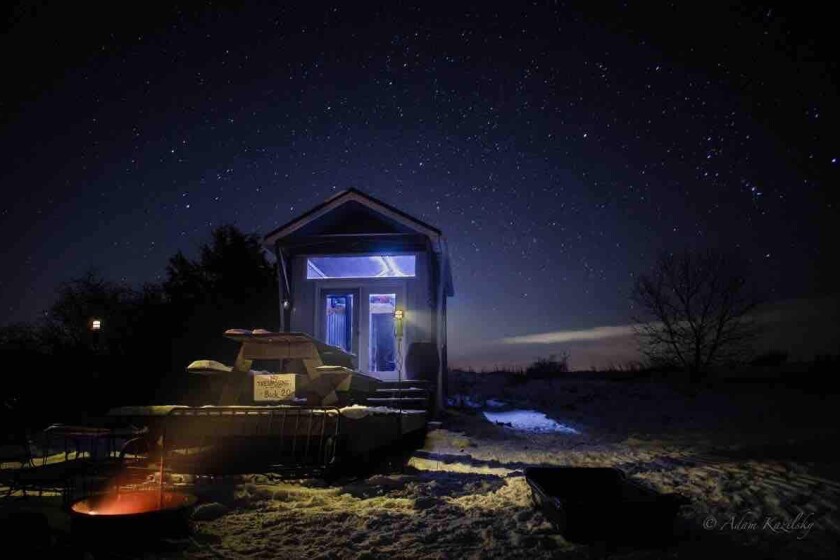 Utica's tiny Airbnb cabin and its owners running it from the sea Post