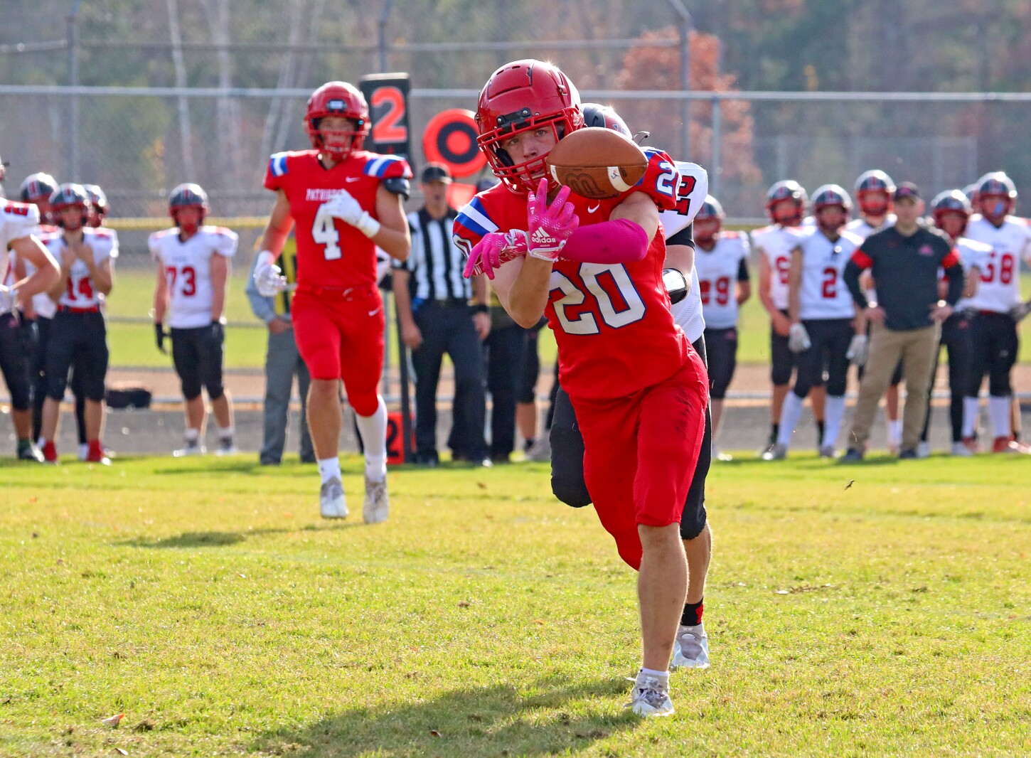 Pequot Lakes against Aitkin Football on Saturday, Oct. 29, 2022, at Pequot Lakes.