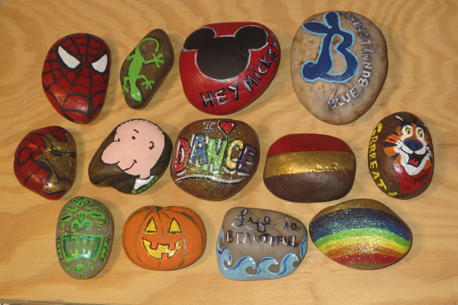 Rock on! Hidden painted rocks catching on in Worthington - The Globe ...