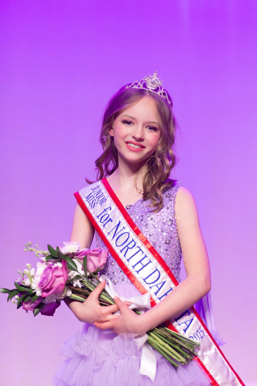 Charlotte Krogfoss, Junior Miss for North Dakota 2025
