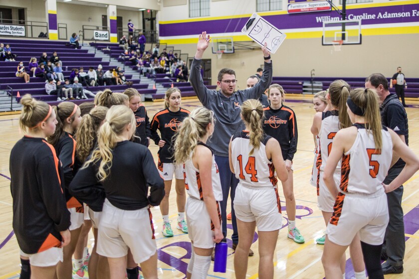 Lourdes, Lake City girls basketball