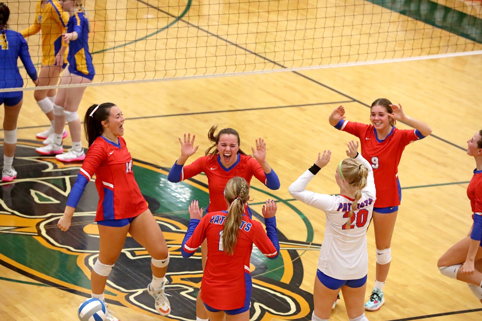 Pequot Lakes vs Wadena-Deer Creek Volleyball on Thursday, Nov. 3, 2022, in Sauk Rapids.