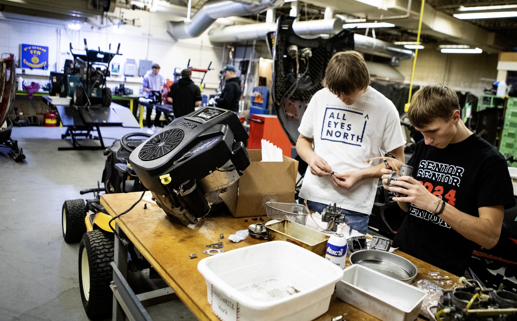 BOLD Schools' Warrior Repair Inc., snowmobile racing put the 'cool ...