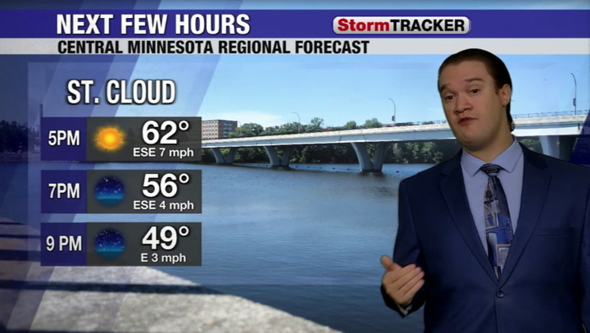 Clear skies tonight and a calm week across central Minnesota - West ...
