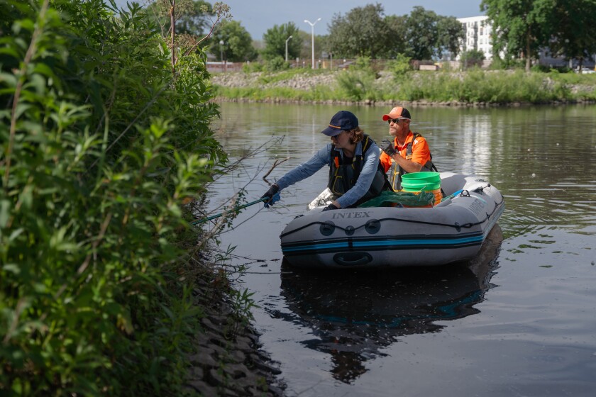 Downtown Rochester River Cleanup