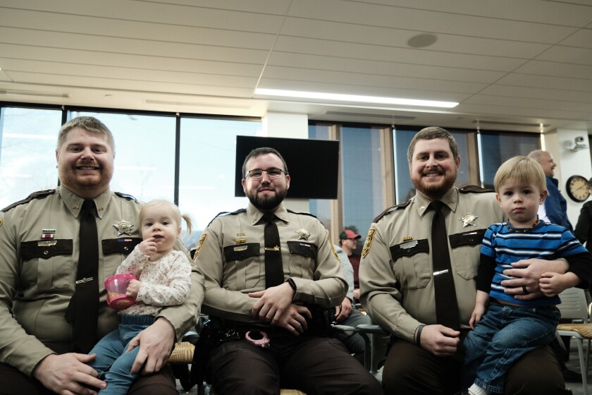 Stark County Sheriff's Office recognizes trio with promotions - The ...