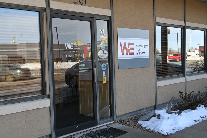 Weizenegger-Engel Insurance in Brainerd has served the insurance needs of more than 1,500 businesses and families in the state for close to a century.