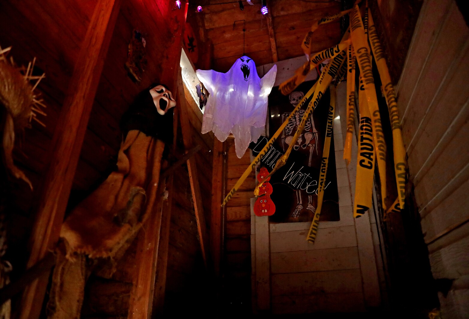 Nisswa Fire Department Haunted Barn and Hayrides on Saturday, Oct. 30, 2022, in Nisswa.
