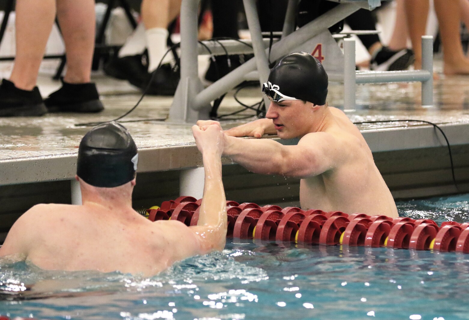 State Swimming meet at the University of Minnesota Aquatic Center.