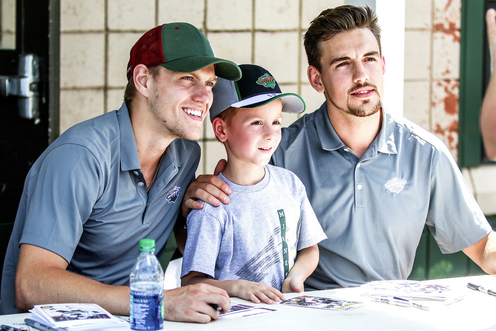 Minnesota Wild draft picks Lucia, Gabriel join Road Tour stop in