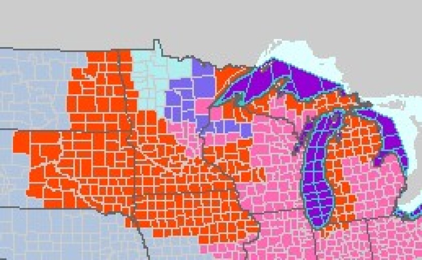 winter storm map