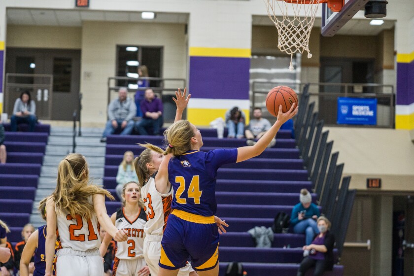 Lourdes, Lake City girls basketball