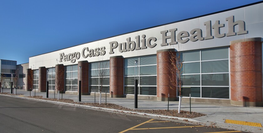 Fargo Cass Public Health facility located at 1240 25th St. S., in Fargo.