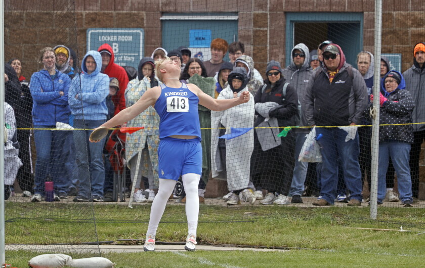 Adrian Riley Track Riley Sunram honored as Gatorade's top ND track and field athlete ...