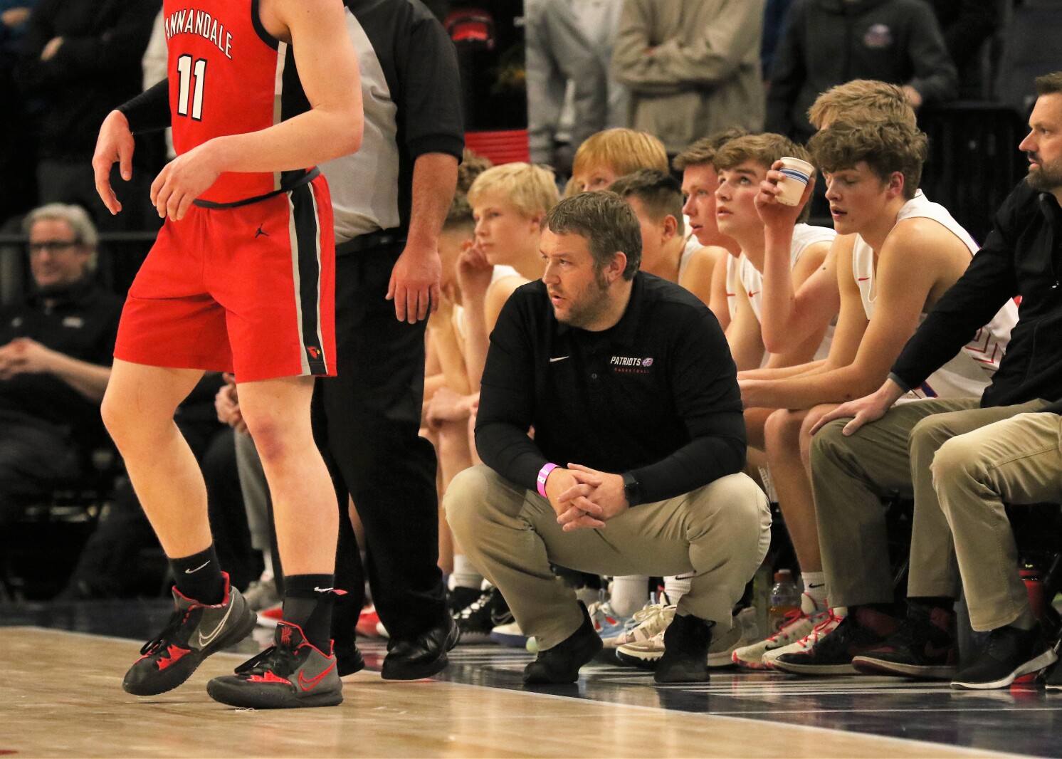 Pequot Lakes vs Annandale Class 2A State Quarterfinals Tuesday, March 22, 2022, at Target Center.