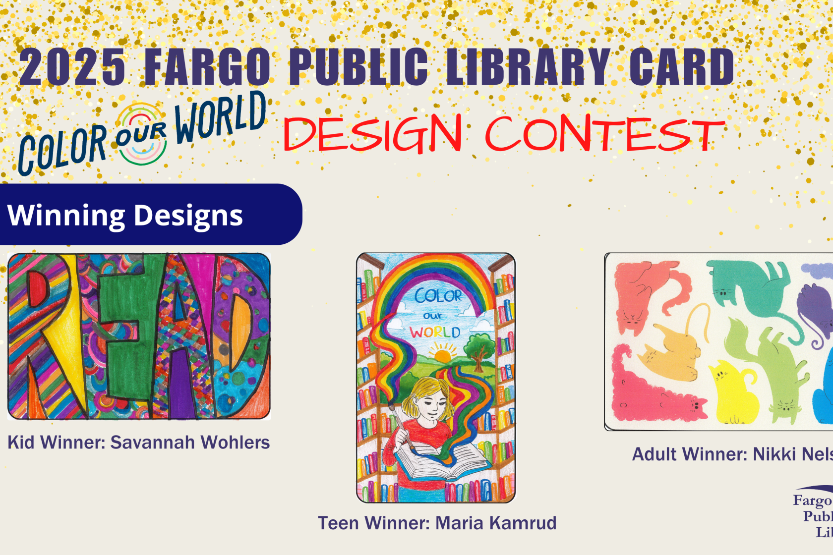 Fargo Public Library releases new library card designs to mark 125th ...