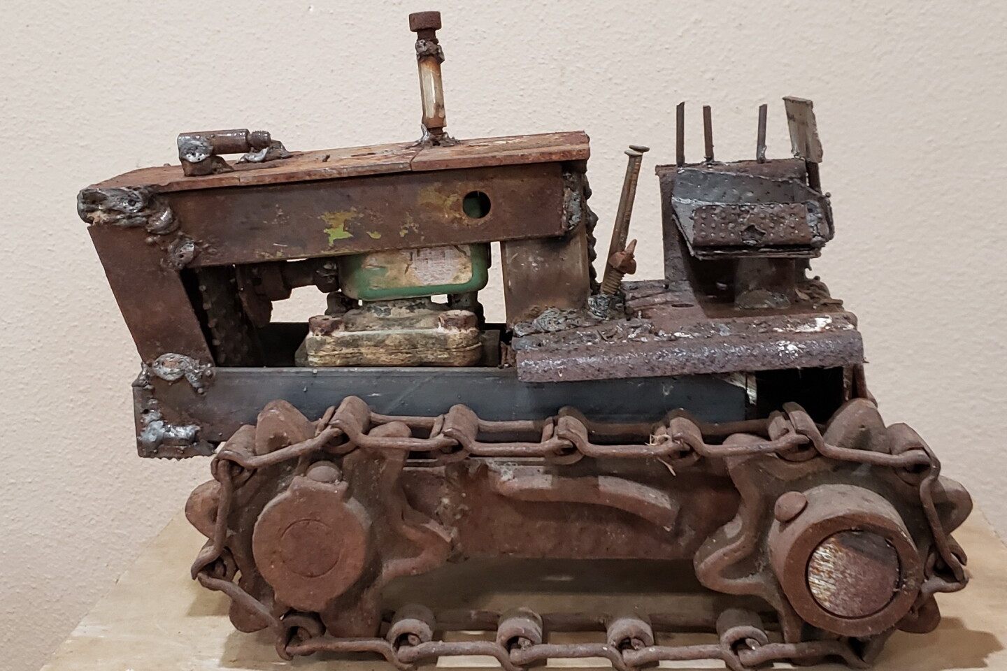 This work by Jason Amberg is among those on exhibit June 1 - June 26 at the Bird Island Cultural Centre.