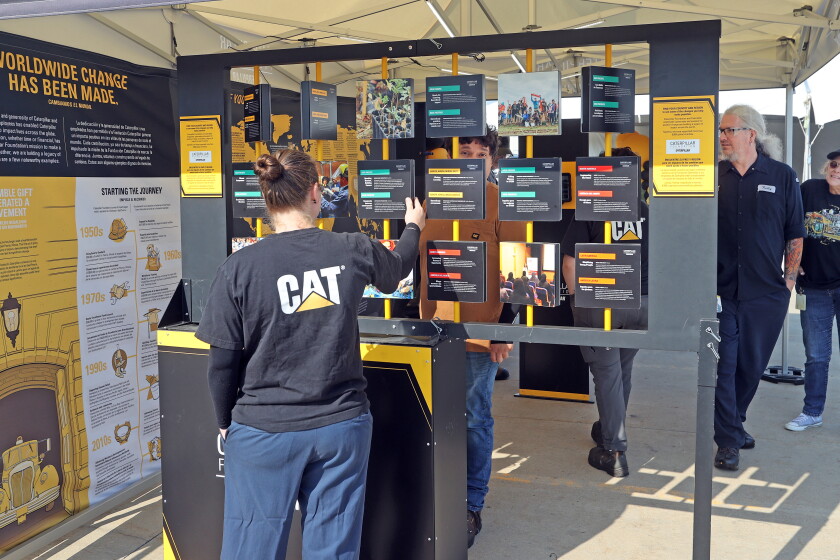 Cat Factory Caterpillar celebrates 100 years with mobile museum - Agweek | #1 ...