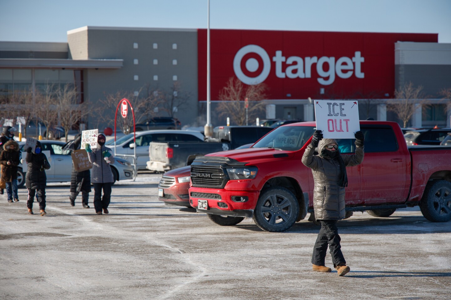Photos: Rochester area residents join statewide protest of ICE actions ...