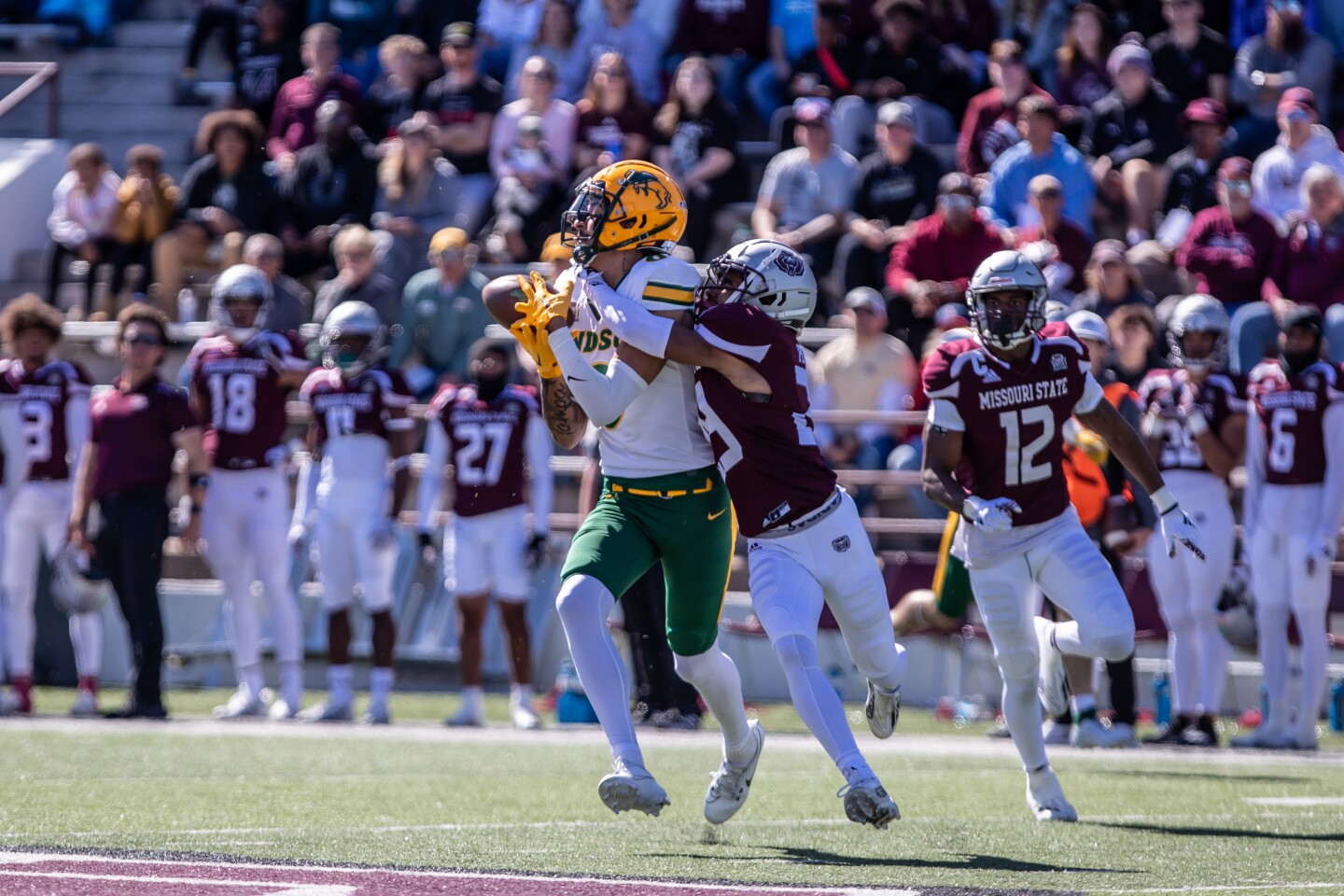 PHOTOS: NDSU WR Zach Mathis thrives in No. 8-ranked Bison victory at ...