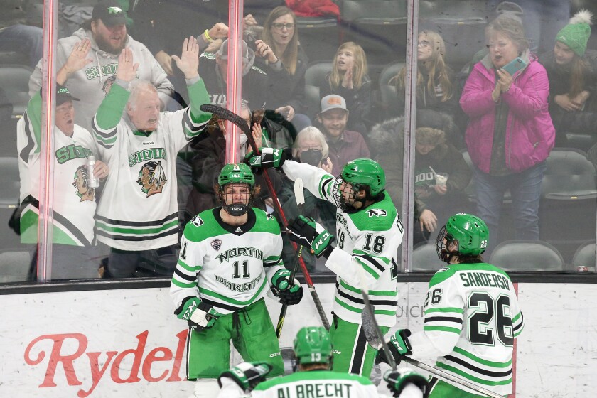 UND hammers St. Cloud State in series opener Grand Forks Herald