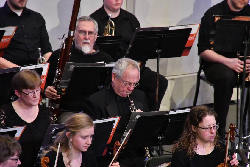 Musicians from the Willmar Area Symphonic Orchestra perform