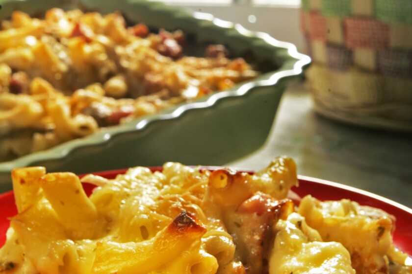 Mac And Ham And Cheese