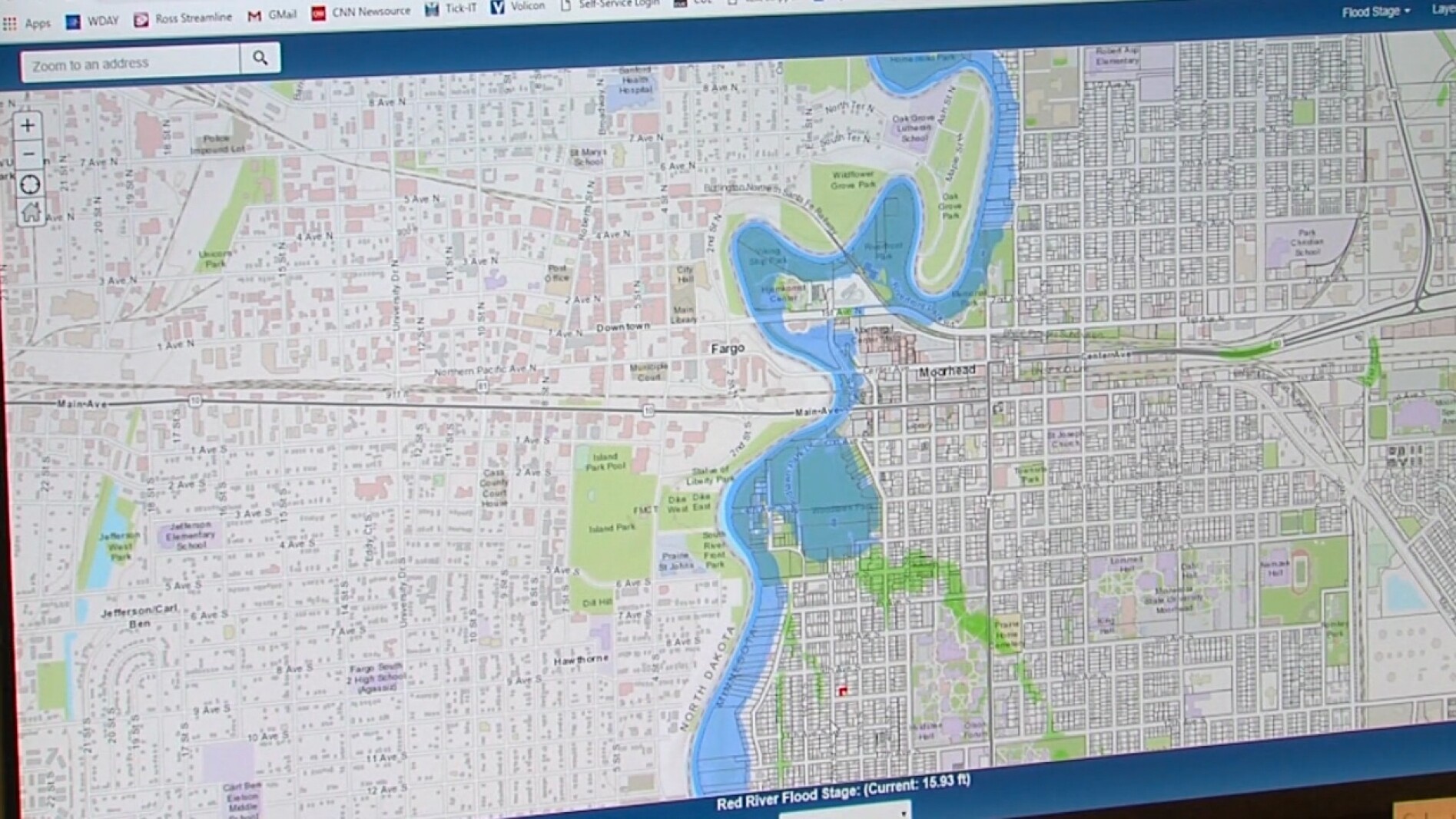 Fargo, Moorhead offer interactive flood maps InForum Fargo