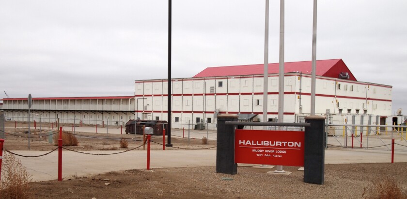 The Target Logistics facilities near Williston, N.D. accommodate more than 1,000 workers. Carrie Snyder / Forum News Service