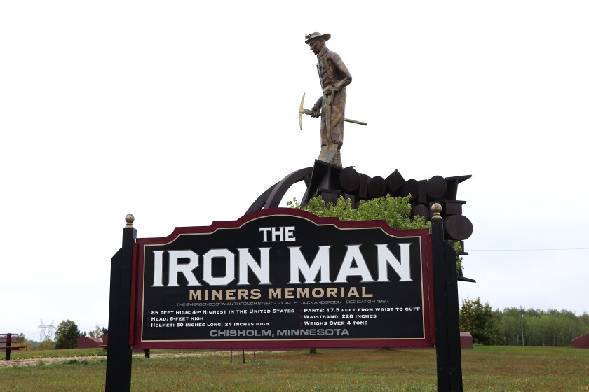 Iron Man statue