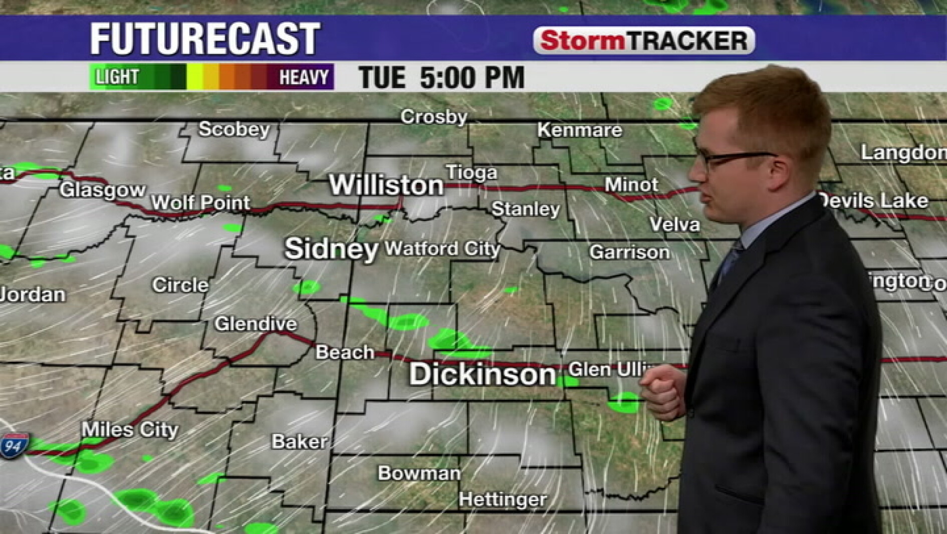 Cooler today before the heat swiftly returns