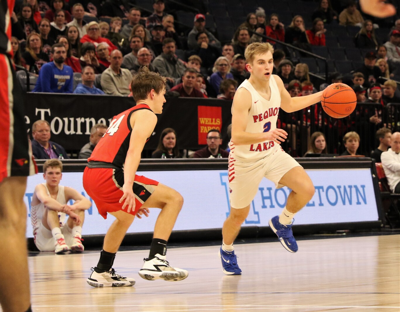 Pequot Lakes vs Annandale Class 2A State Quarterfinals Tuesday, March 22, 2022, at Target Center.