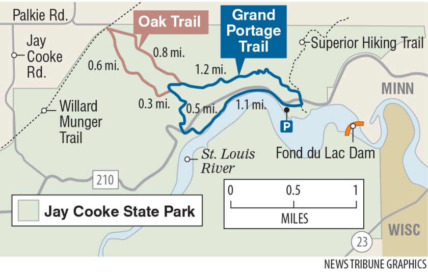 Happy Trails Jay Cooke's Grand Portage Trail offers range of views, a