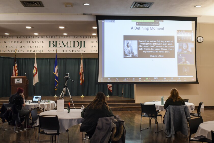 Martin Luther King Jr. Day event at Bemidji State University
