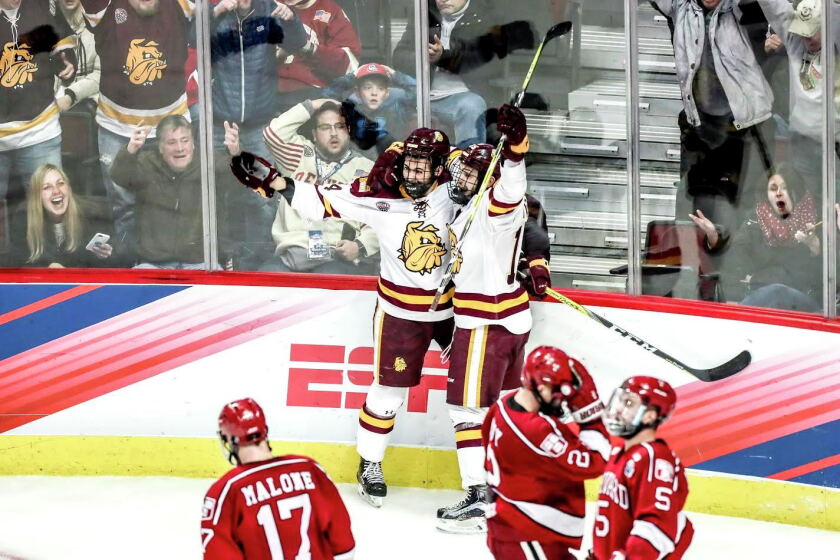 Willie Raskob Iafallo 'a big help' to Anderson before his UMD career began - Duluth ...