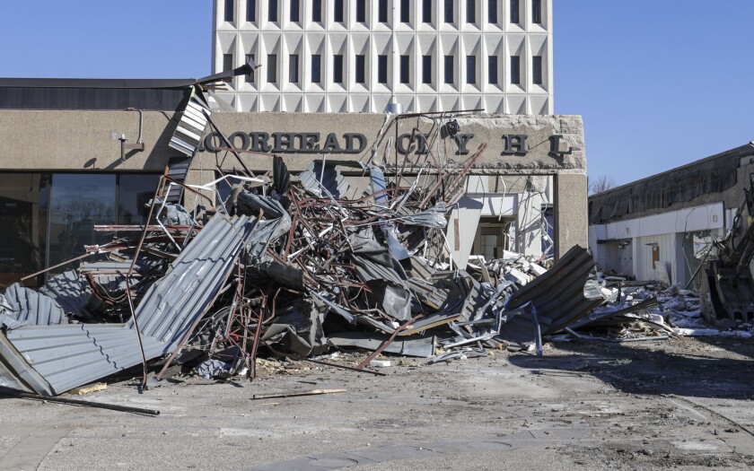 Moorhead lays foundation for City Hall renovation, city plaza ...