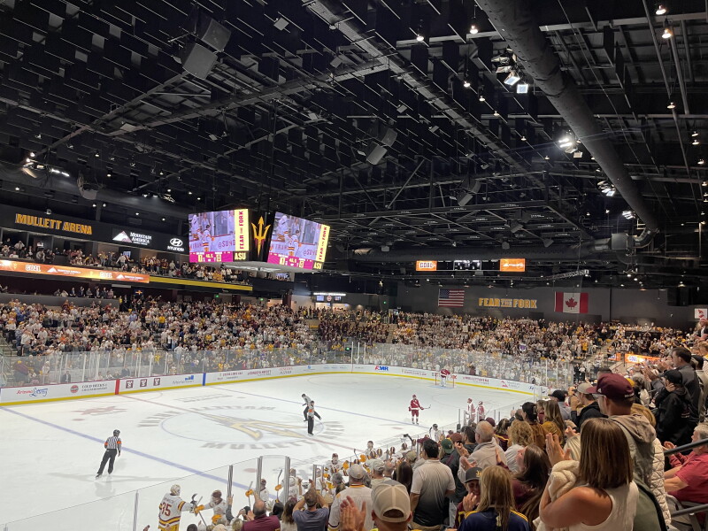 Arizona State Hockey Coach Declines Comment on Player’s Critical Condition Following Workout Collapse