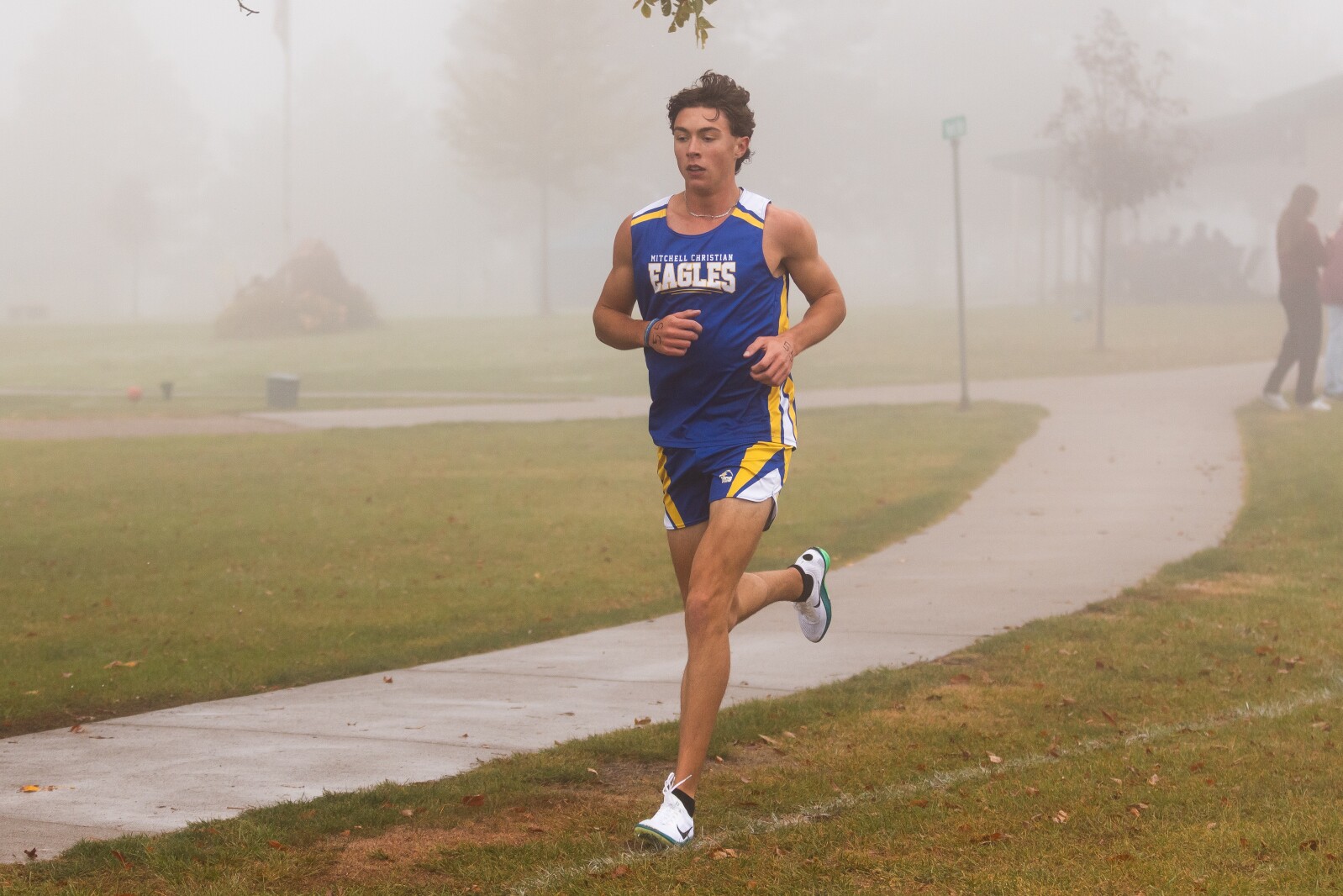 Mitchell Christian boys cross country sets sights on elusive Class B team title