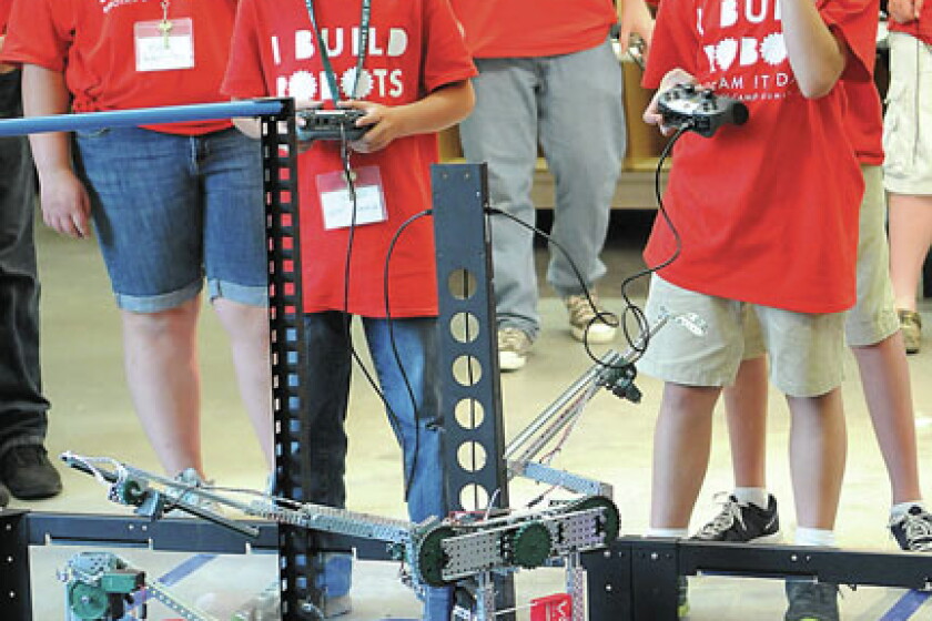 Robot Ruler Robot rulers: Campers learn real-world applications of robots - The ...